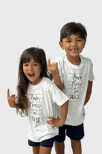 Camiseta Manga Curta Infantil Pink Floyd The Wall