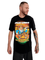 Camiseta Manga Curta João Gordo Ratos de Porão Brutal Brega