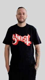 Camiseta Manga Curta Ghost Pope Chalice