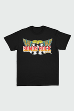 Camiseta Manga Curta Somos Rock Festival Asas