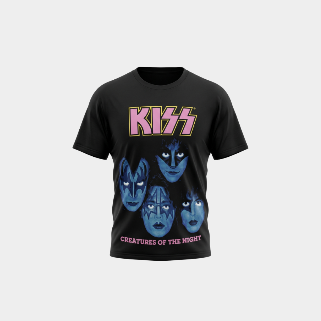 Camiseta Kiss Creatures of the Night Oficial | Consulado do Rock