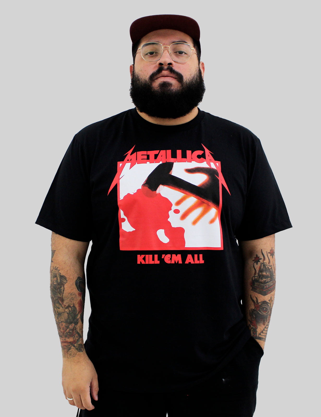 Camiseta Metallica Kill 'Em All | Oficial e Exclusiva – Consulado