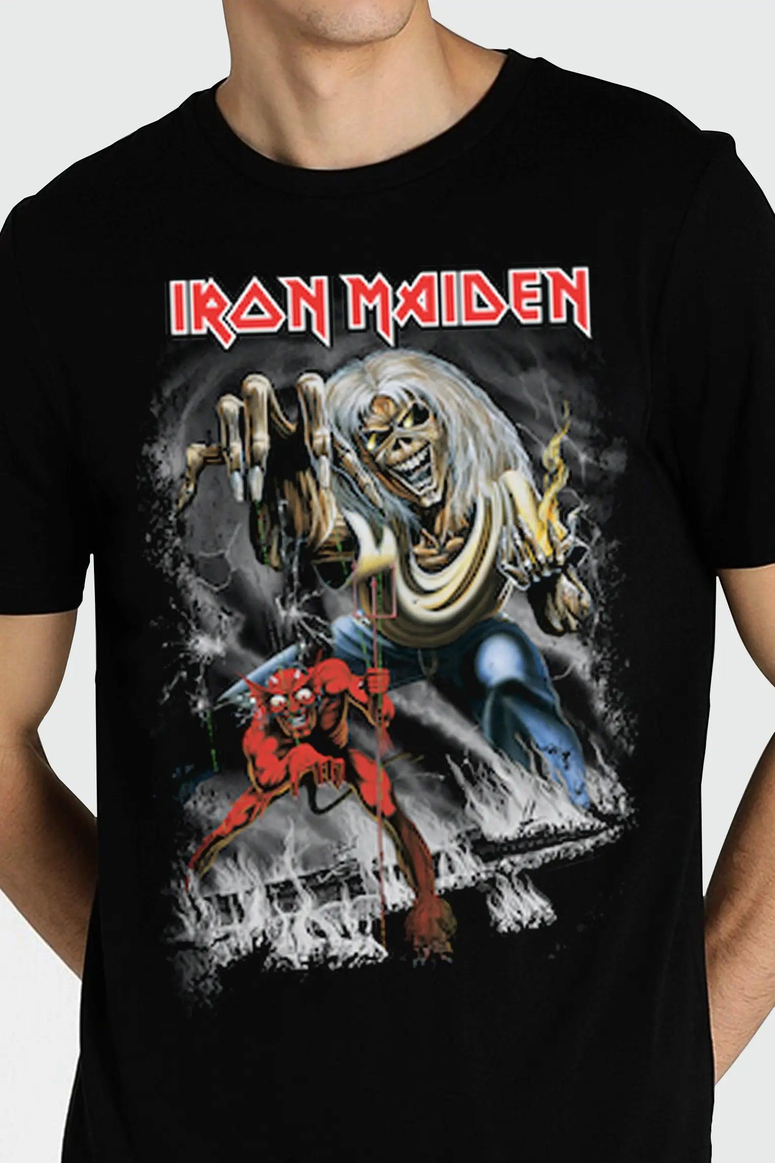 Iron Maiden Camisetas Heavy Metal Camiseta Manga Curta Iron Maiden