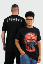 Camiseta Manga Curta Judas Priest Epitaph