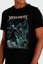 Camiseta Manga Curta Megadeth Super Collider