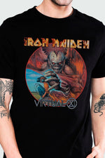 Camiseta Manga Curta Iron Maiden Virtual XI