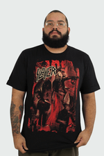 Camiseta Manga Curta Slayer Reign In Blood