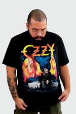 Camiseta Manga Curta Ozzy Osbourne Patient Number 9 Wings