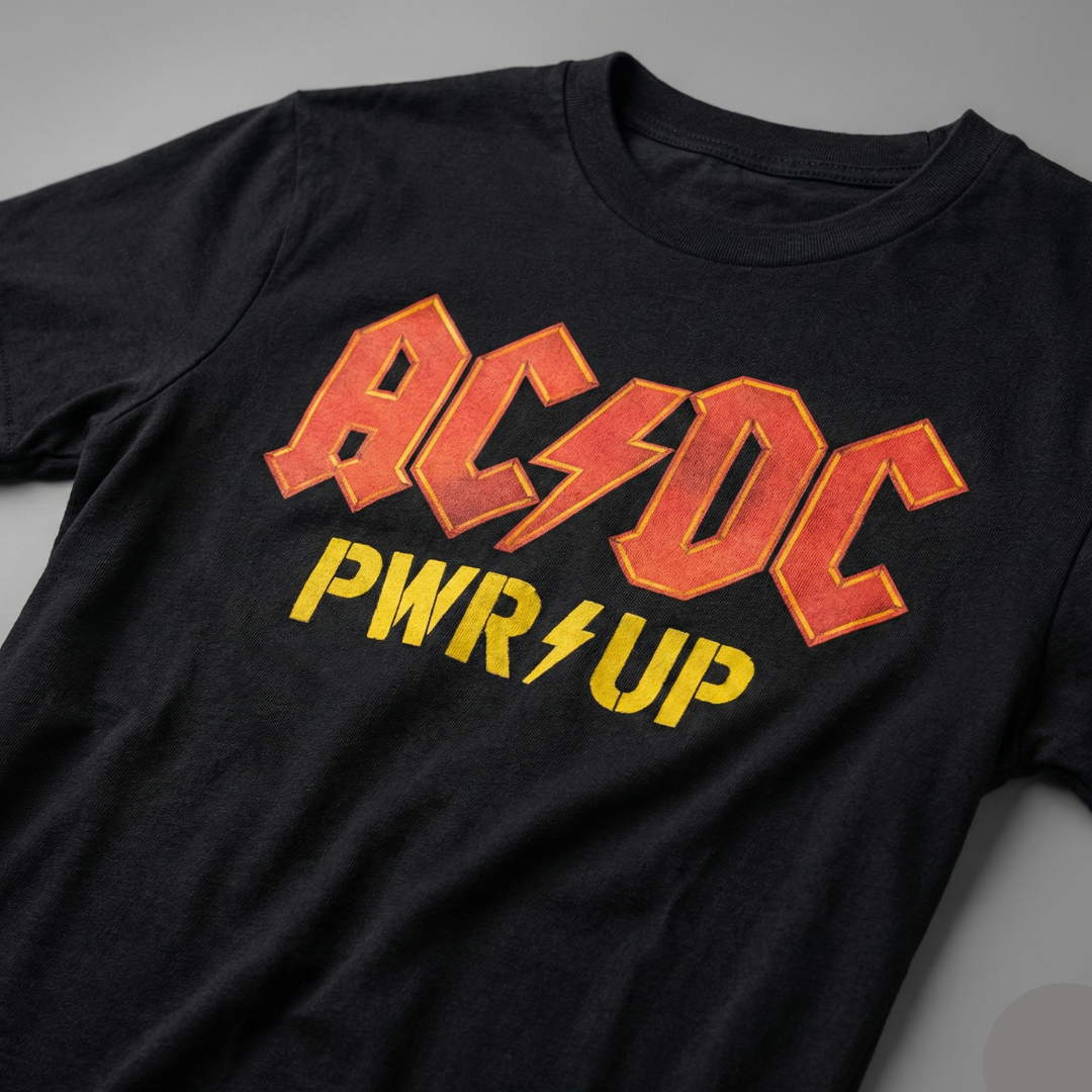 Camiseta AC/DC Power UP