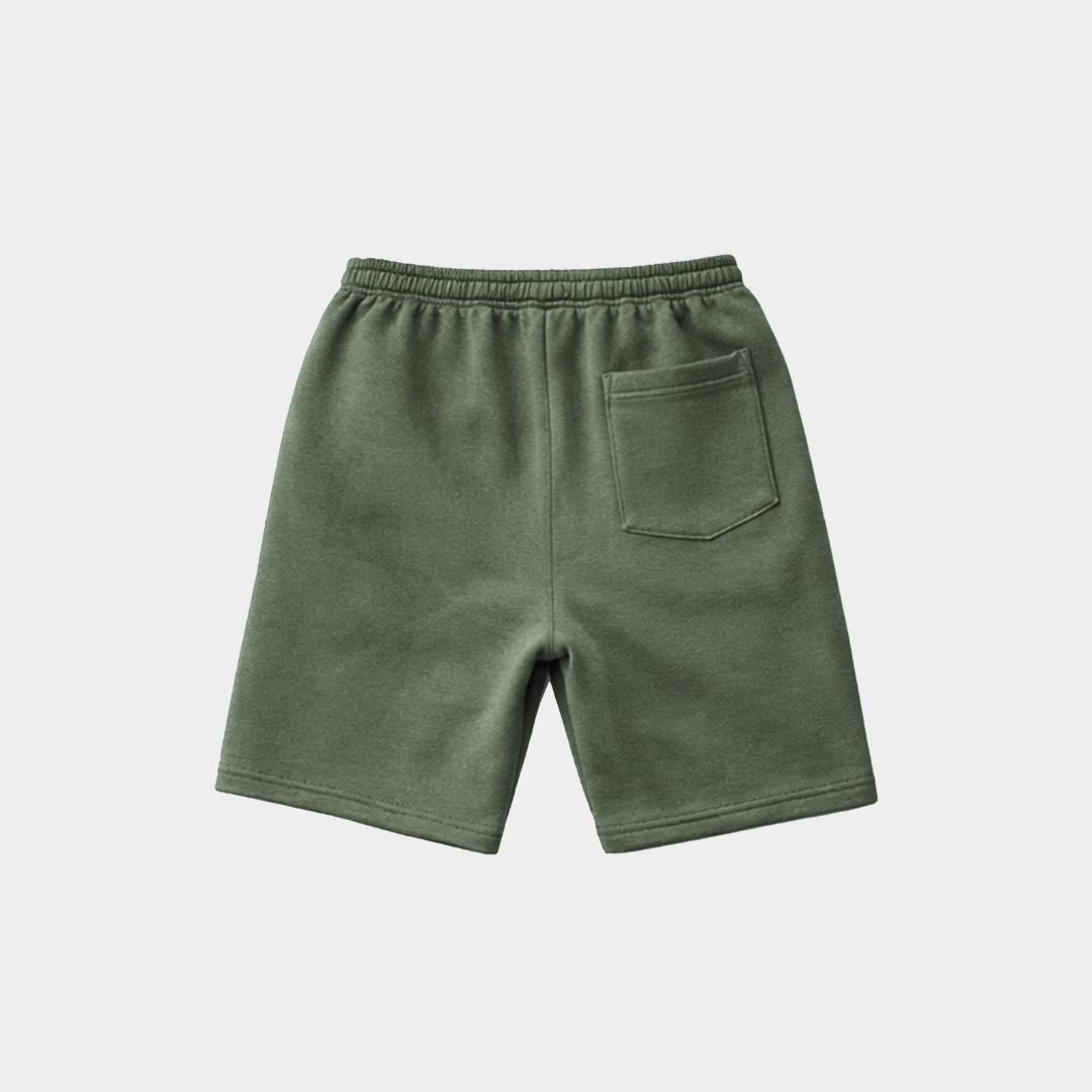 Bermuda Moletom Verde Escuro Consulado do Rock