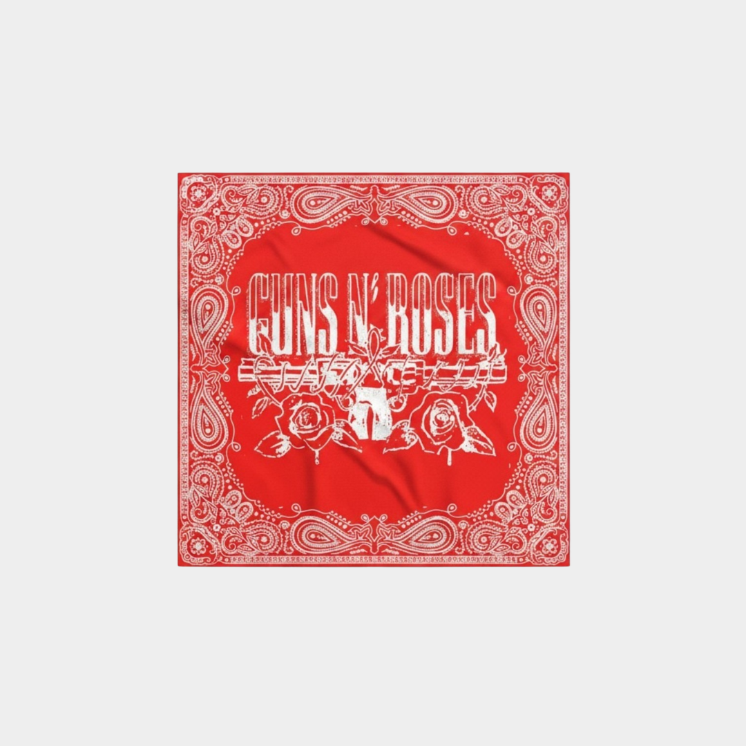 Bandana Guns N' Roses Vermelha