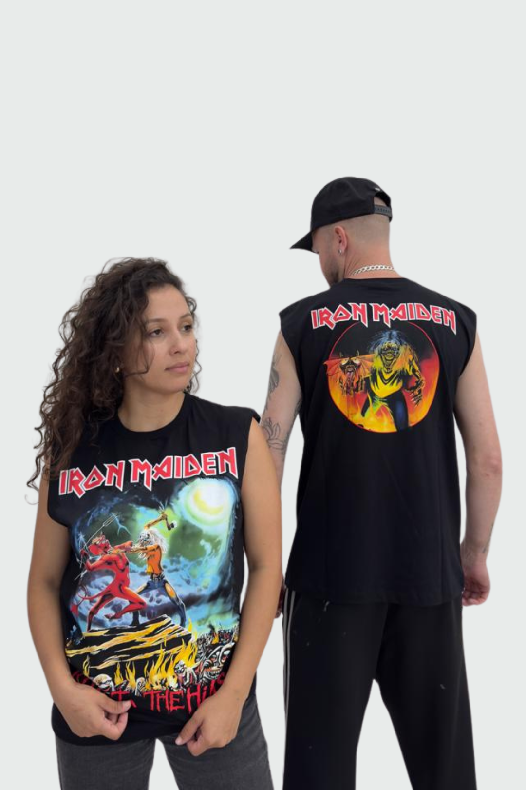 Camiseta Regata Iron Maiden Run To The Hills