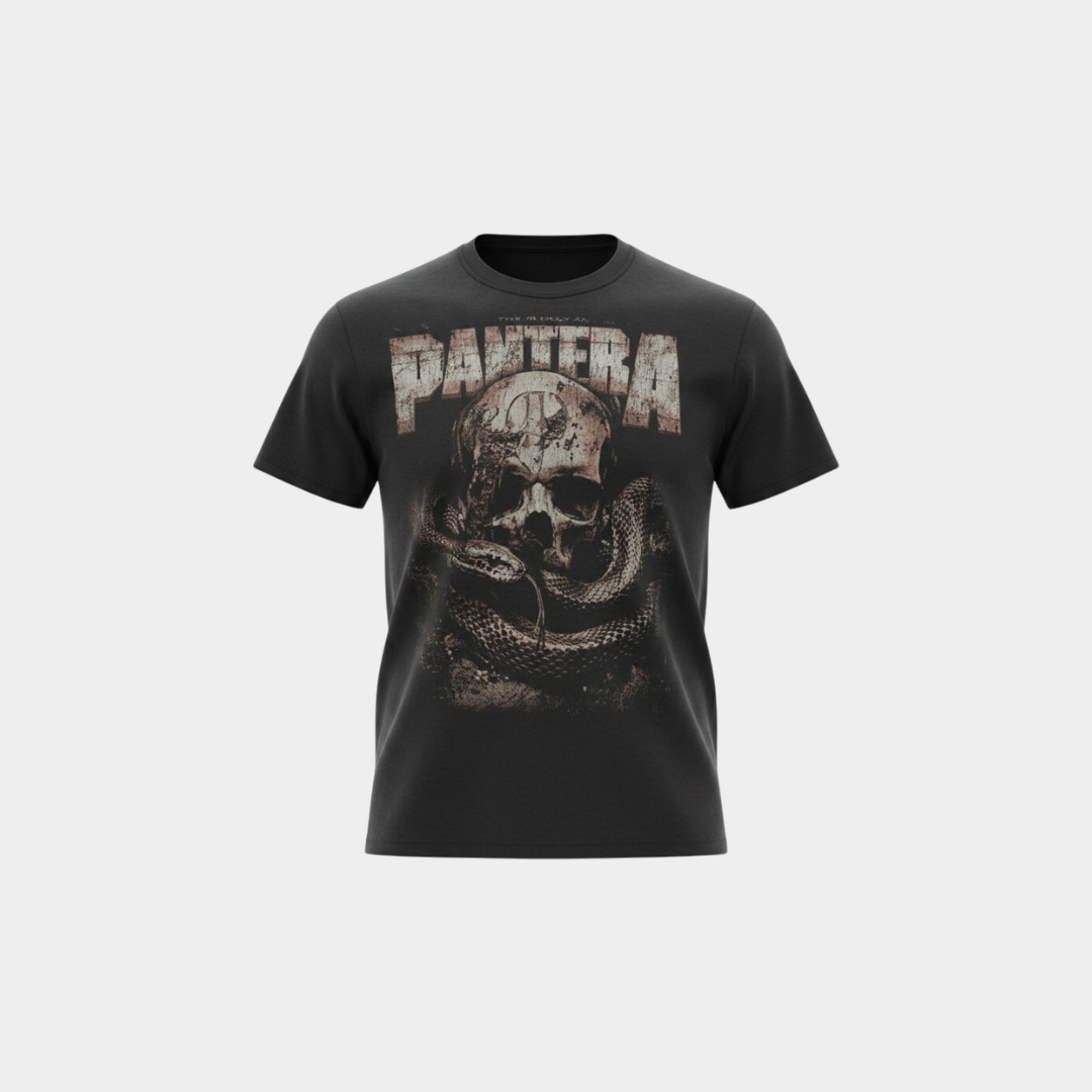 Camiseta Pantera Skull Snake
