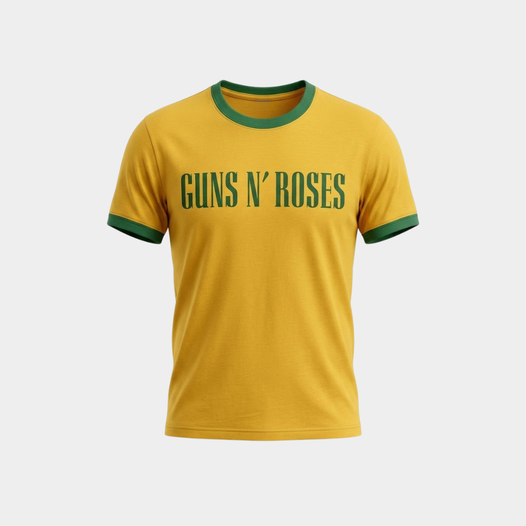 Camiseta Guns N’ Roses Brasil