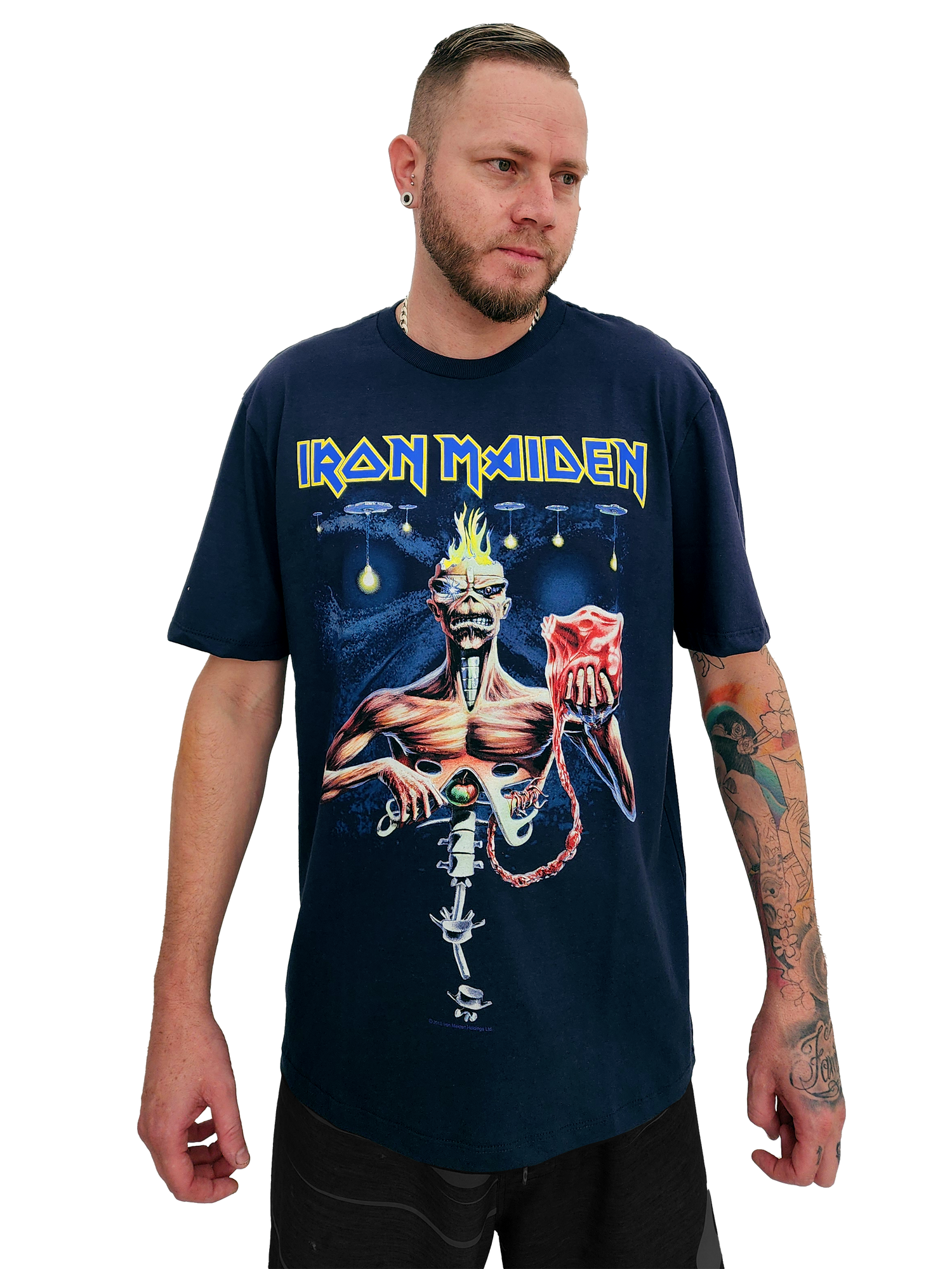 Camiseta Manga Curta Iron Maiden Seventh Son Of A Seventh Son II