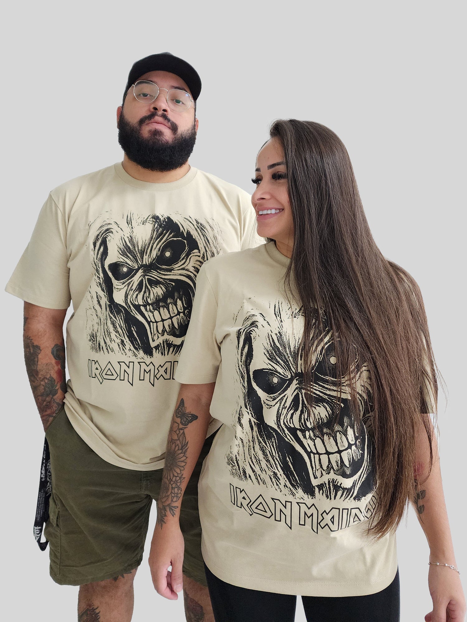 Camiseta Manga Curta Iron Maiden Eddie Killers