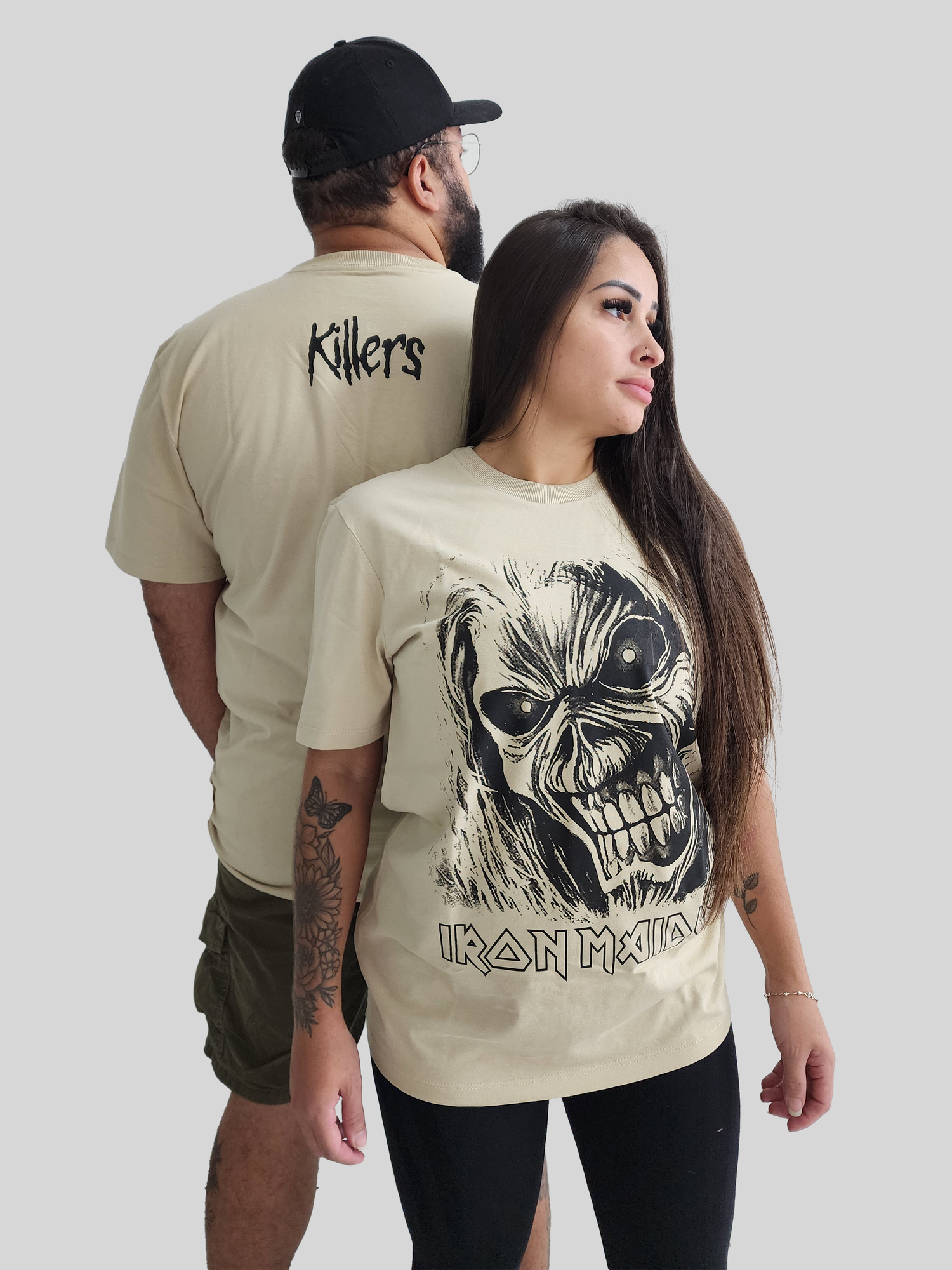 Camiseta Manga Curta Iron Maiden Eddie Killers