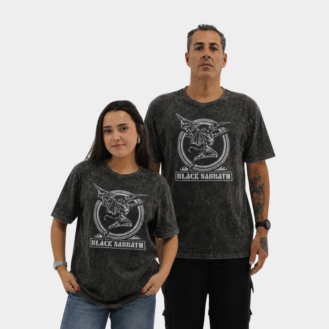 Camiseta Black Sabbath Henry Estonada