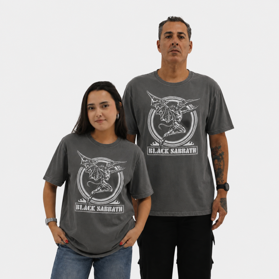 Camiseta Black Sabbath Henry Estonada