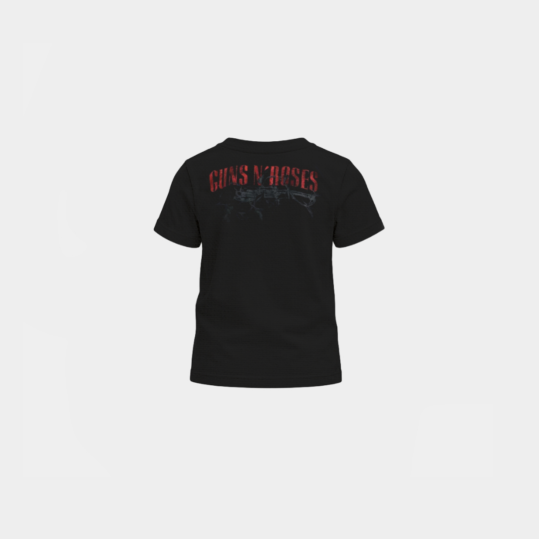 Camiseta Infantil Guns N' Roses Bleeding Roses