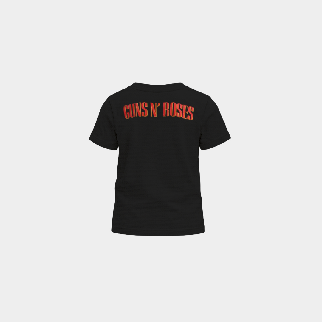 Camiseta Infantil Guns N' Roses Yellow Bullet