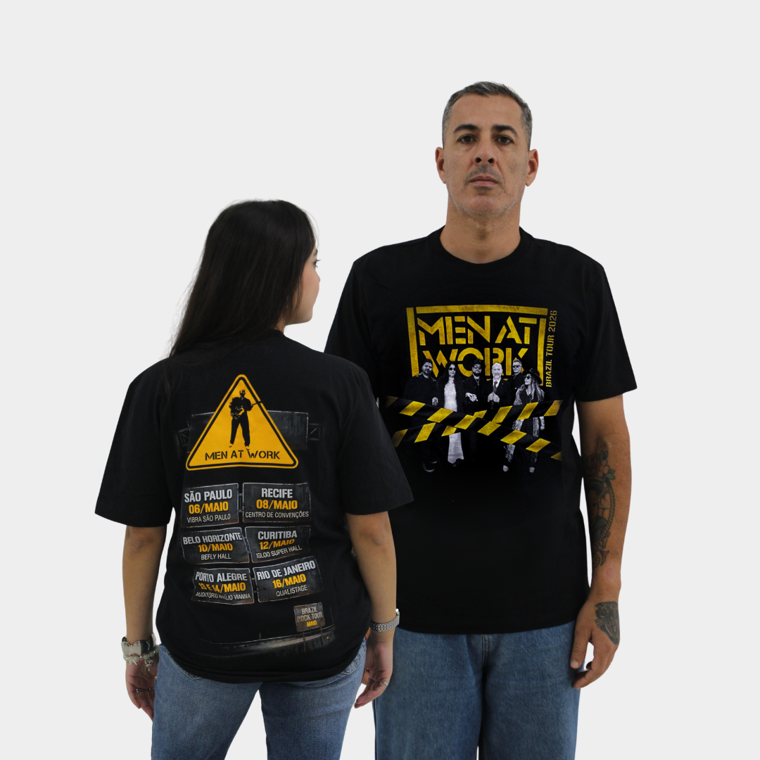 Camiseta Men At Work Tour 2026