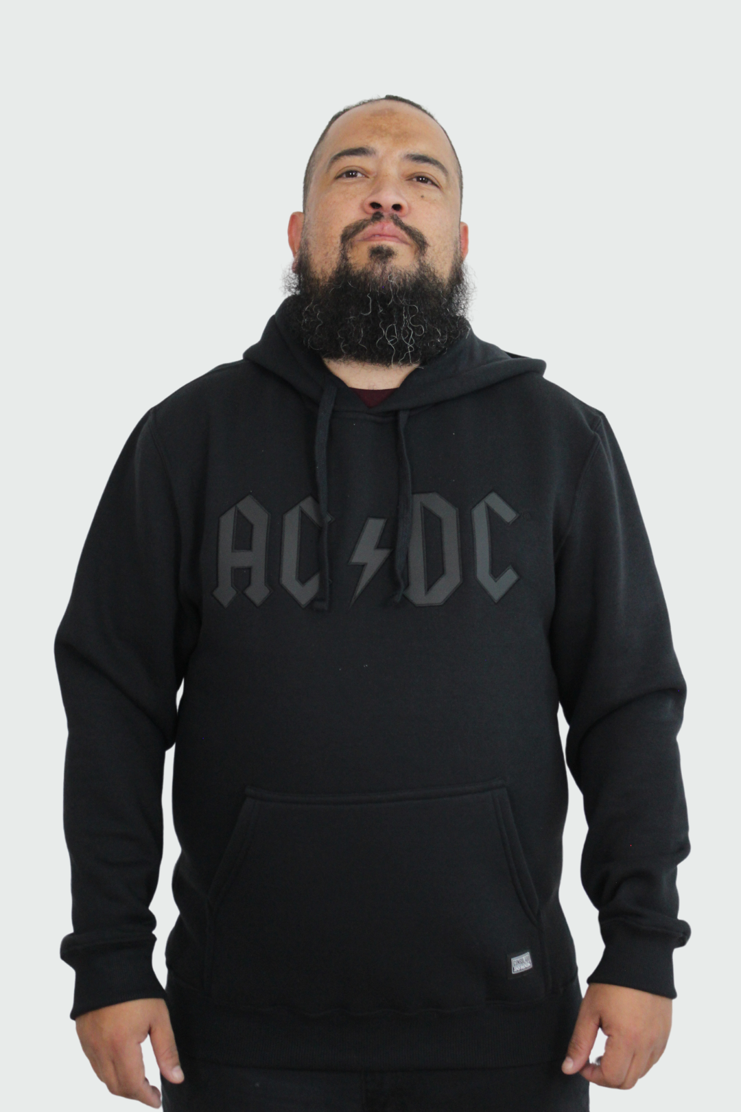 Moletom Fechado AC/DC Logo Bordado