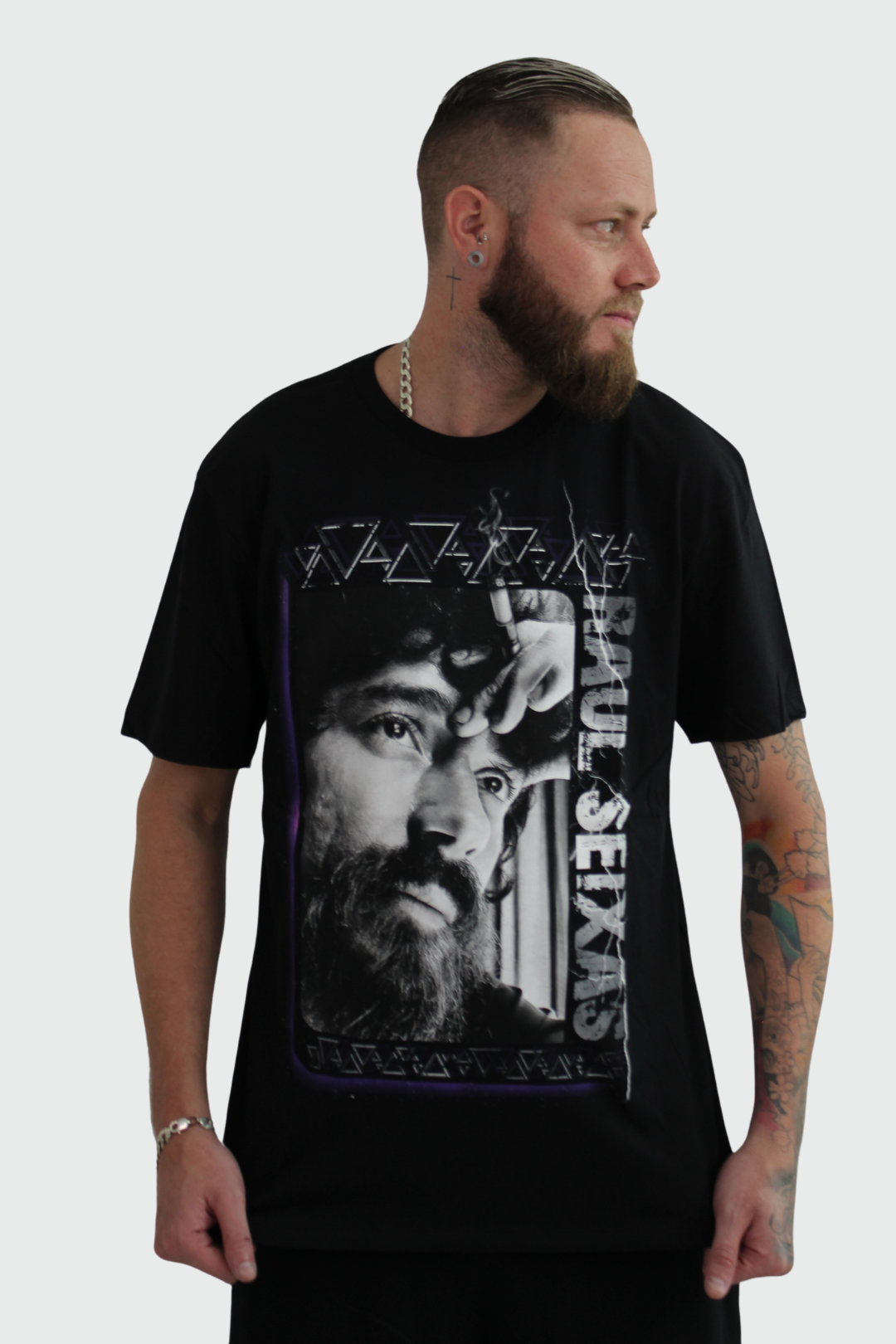 Camiseta Manga Curta Raul Seixas Chave Do Universo