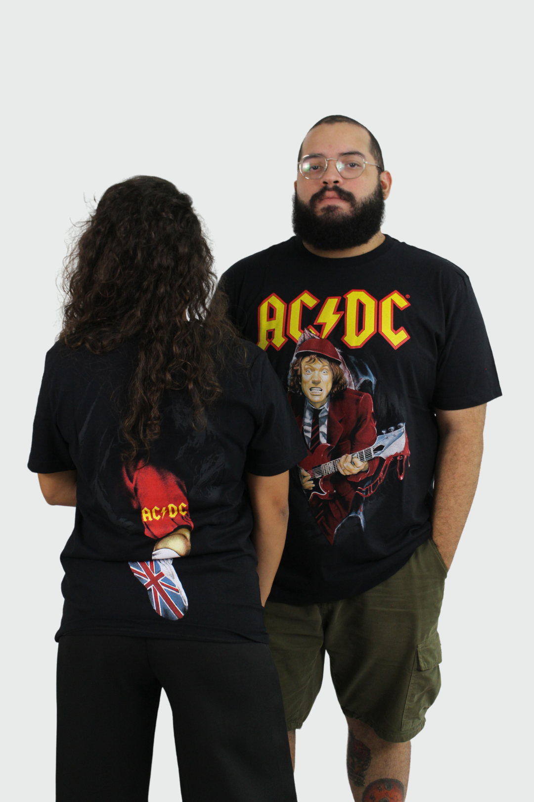 Camiseta Manga Curta AC/DC Monster