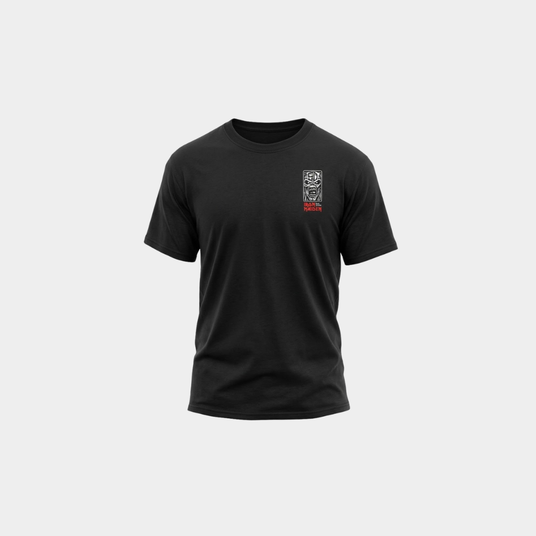 Camiseta Iron Maiden 50 Anos Run For Your Lives Tour
