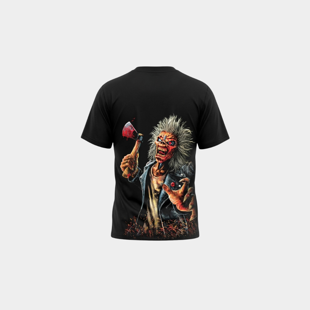 Camiseta Iron Maiden 50 Anos Run For Your Lives Tour