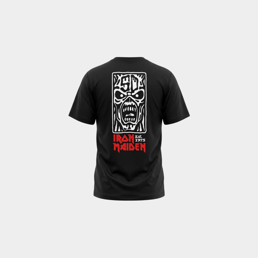 Camiseta Iron Maiden 50 Anos