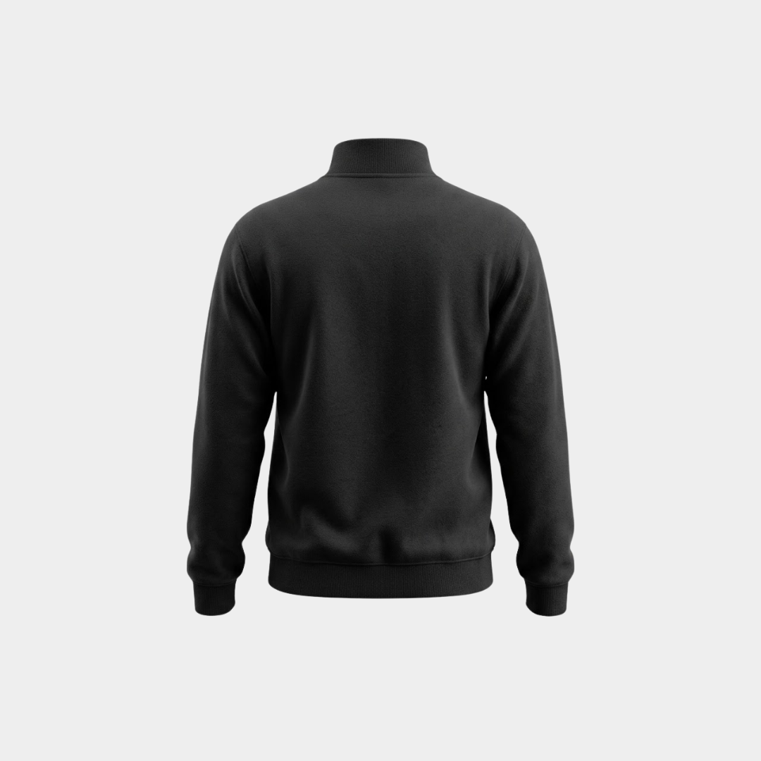 Moletom Quarter Zip Consulado do Rock Preto
