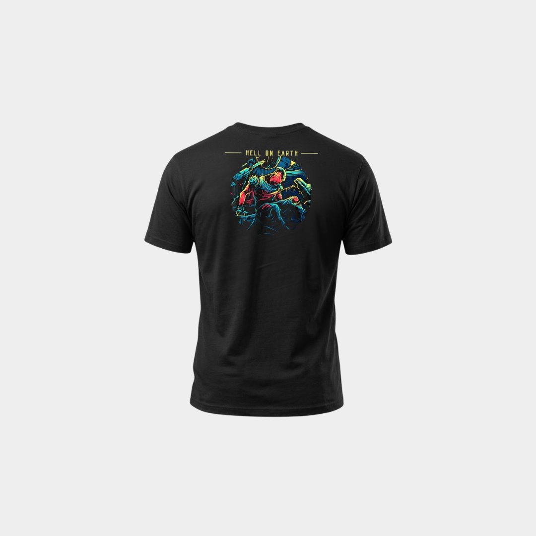 Camiseta Iron Maiden Hell On Earth