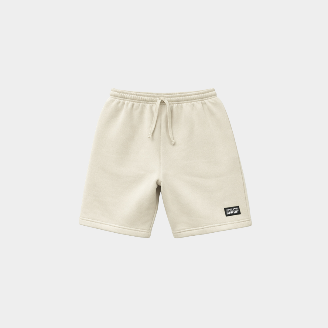 Bermuda Moletom Off-White Consulado do Rock