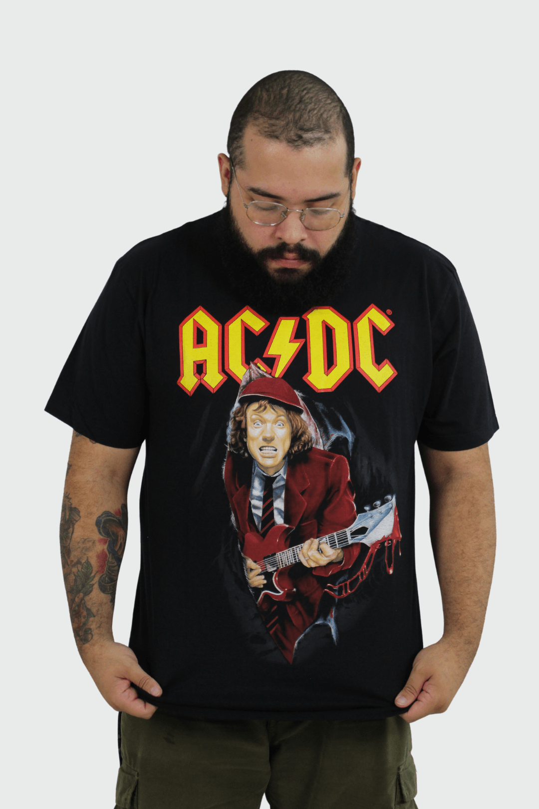 Camiseta Manga Curta AC/DC Monster – Consulado do Rock