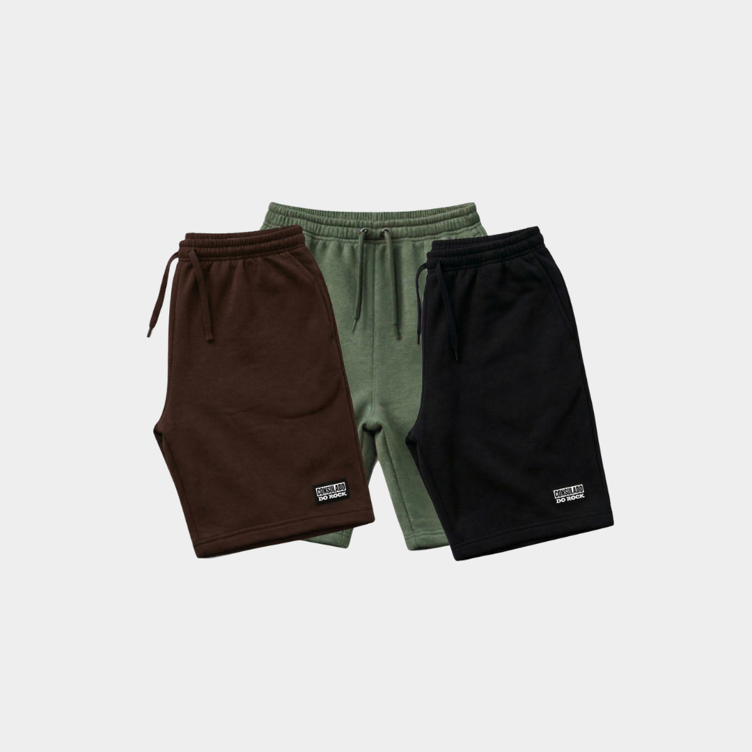 Kit 3 Bermudas Roots