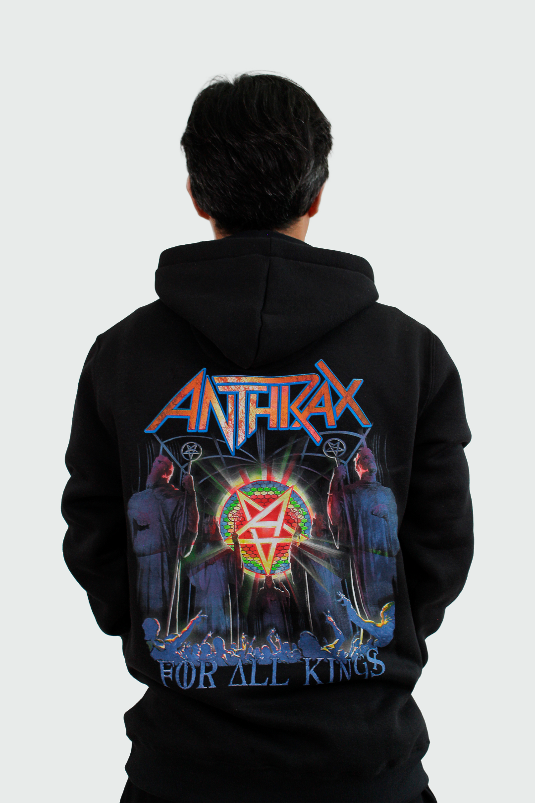 Moletom Fechado Anthrax For All Kings