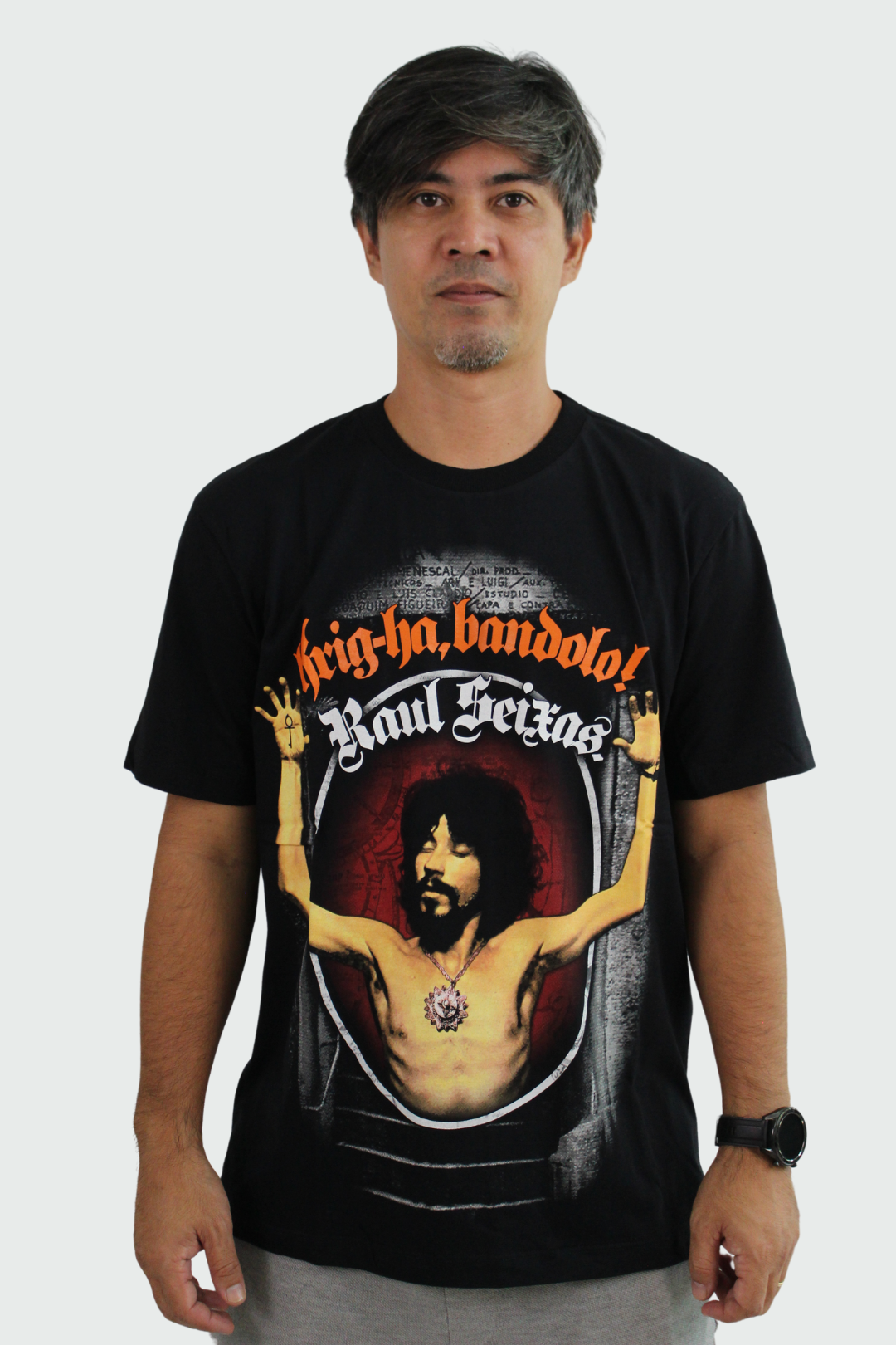 Camiseta Manga Curta Raul Seixas Krig-ha Bandolo