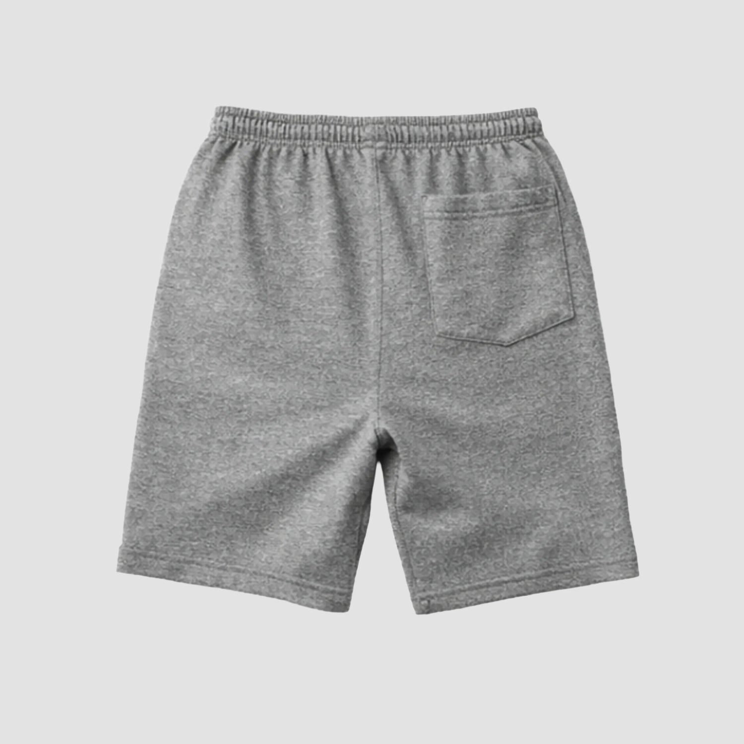 Bermuda Moletom Cinza Claro Consulado do Rock