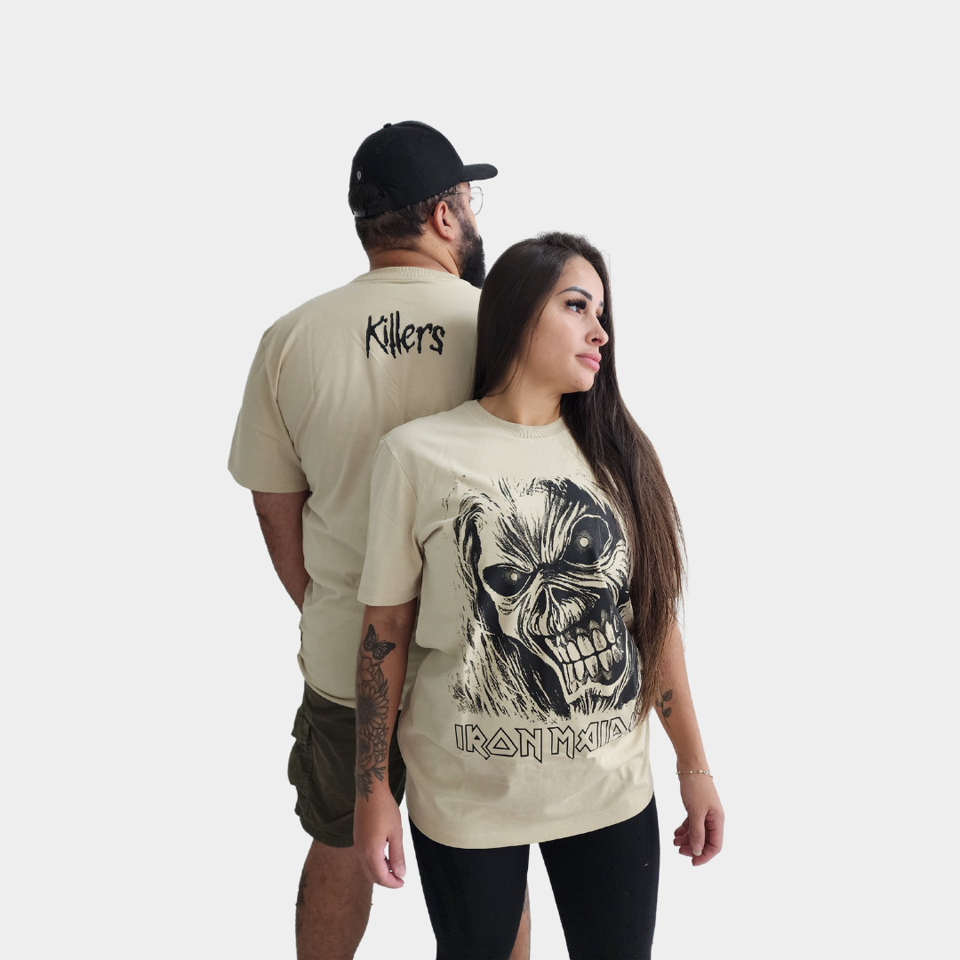 Camiseta Iron maiden killers licencidada