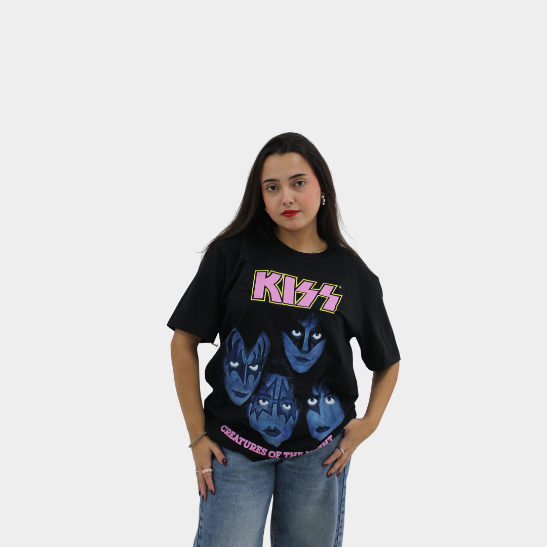 Camiseta Kiss Creatures of the Night Oficial | Consulado do Rock
