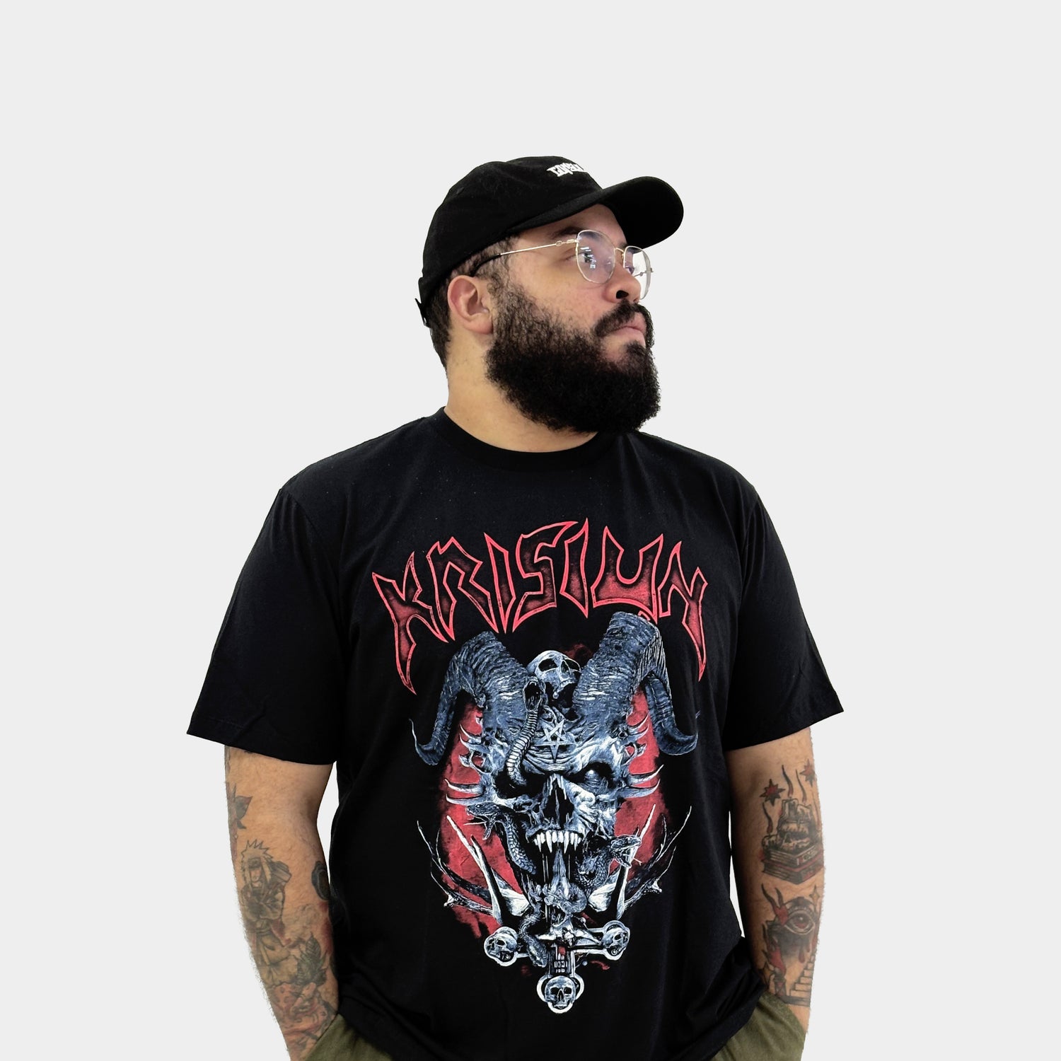 Camiseta Krisiun Skull of the Godless