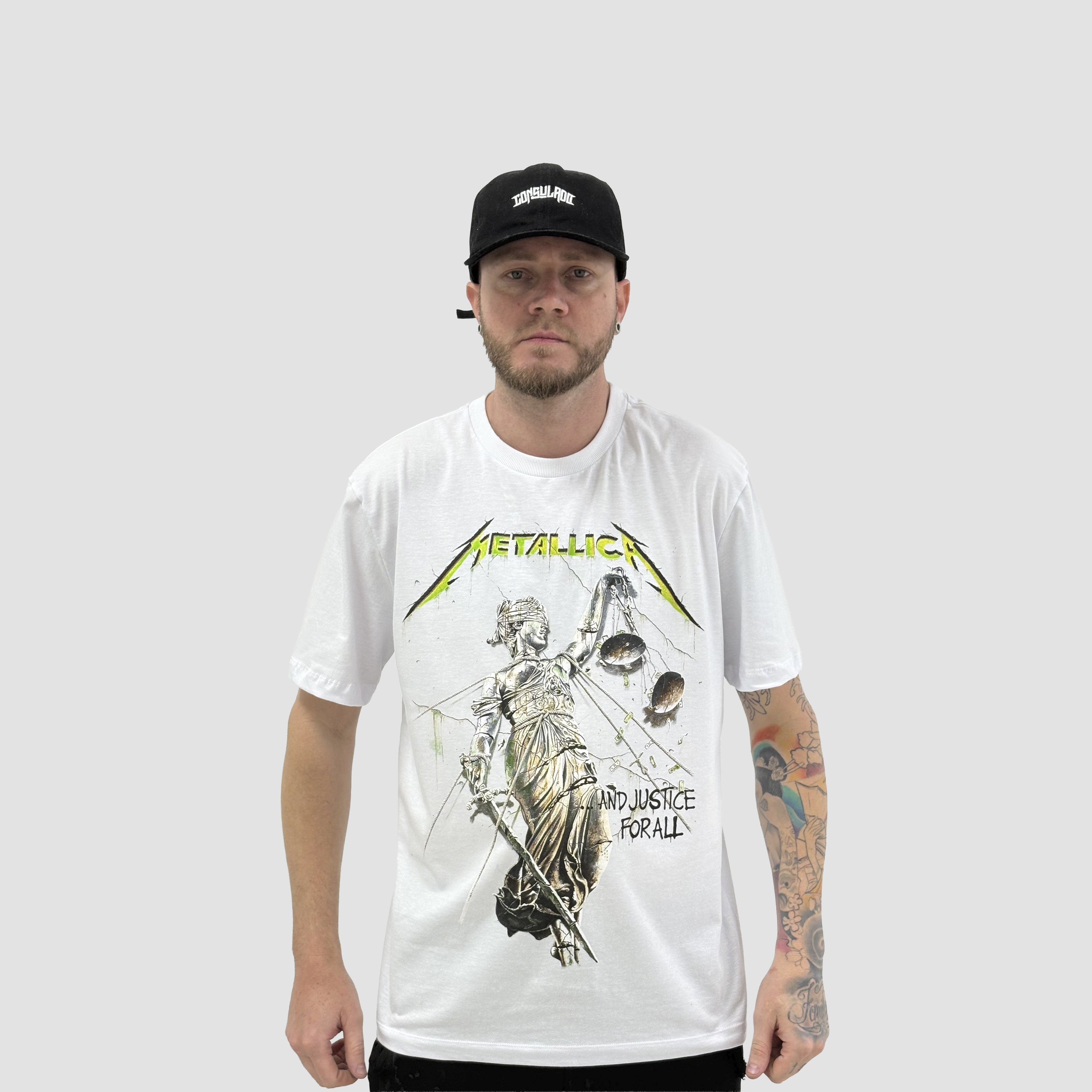 Camiseta Metallica And Justice for All | Oficial e Exclusiva