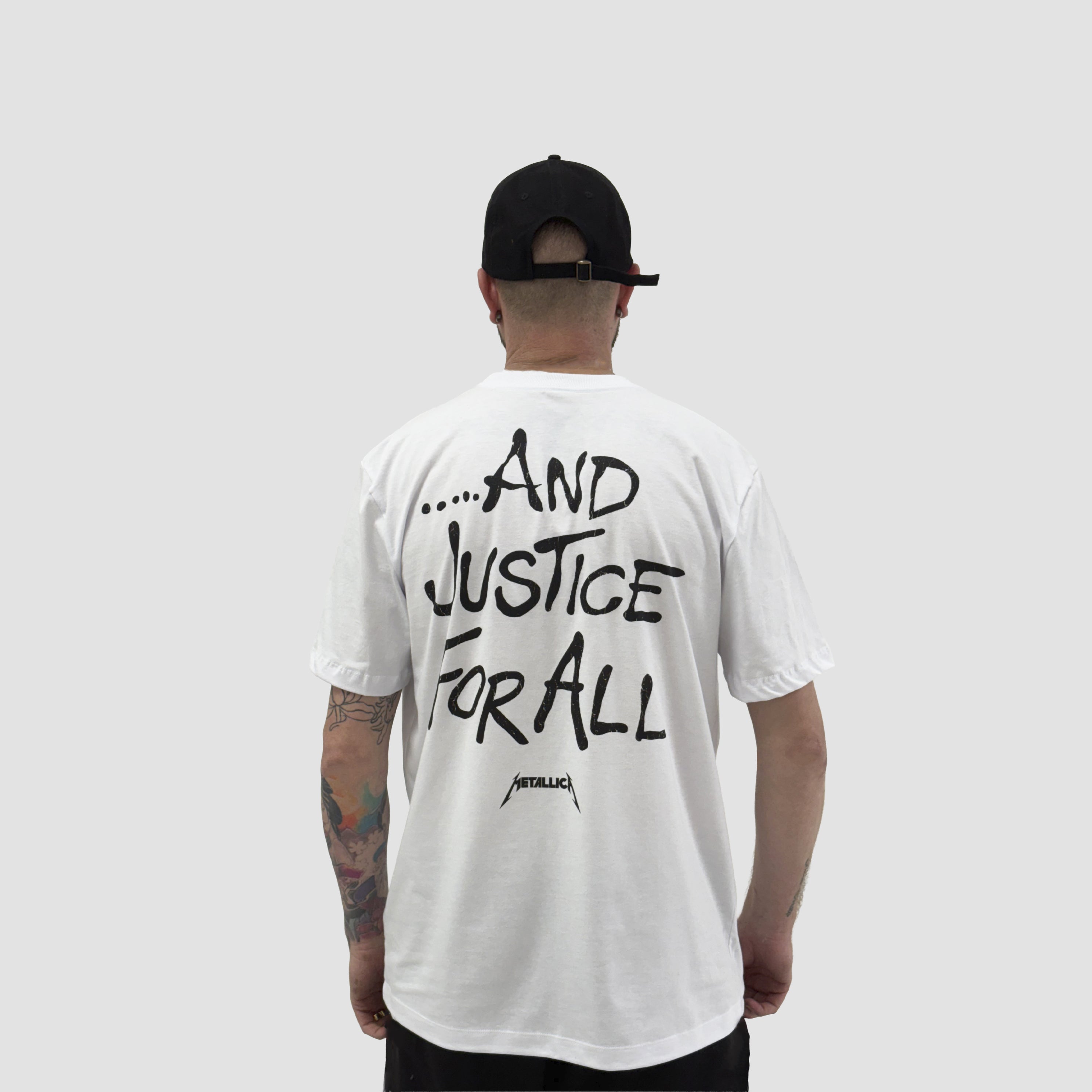 Camiseta Metallica And Justice for All | Oficial e Exclusiva