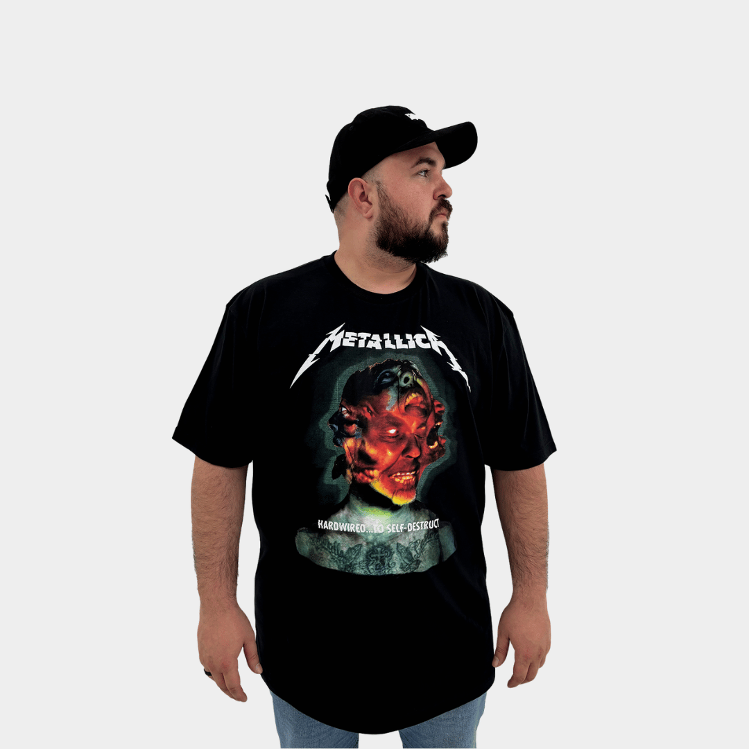 Camiseta Metallica Hardwired to Self-Destruct