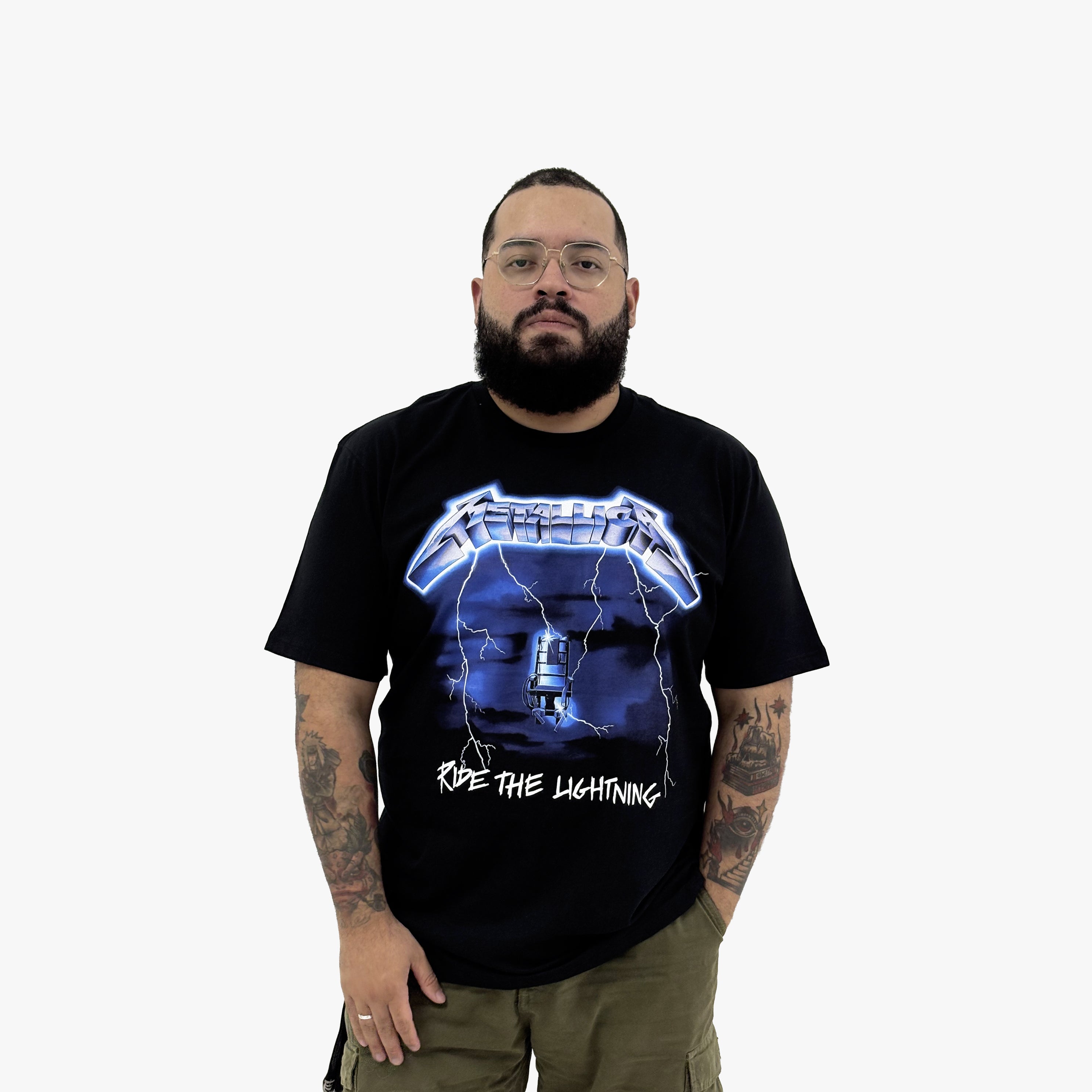 Camiseta Metallica Ride The Lightning | Produto Oficial