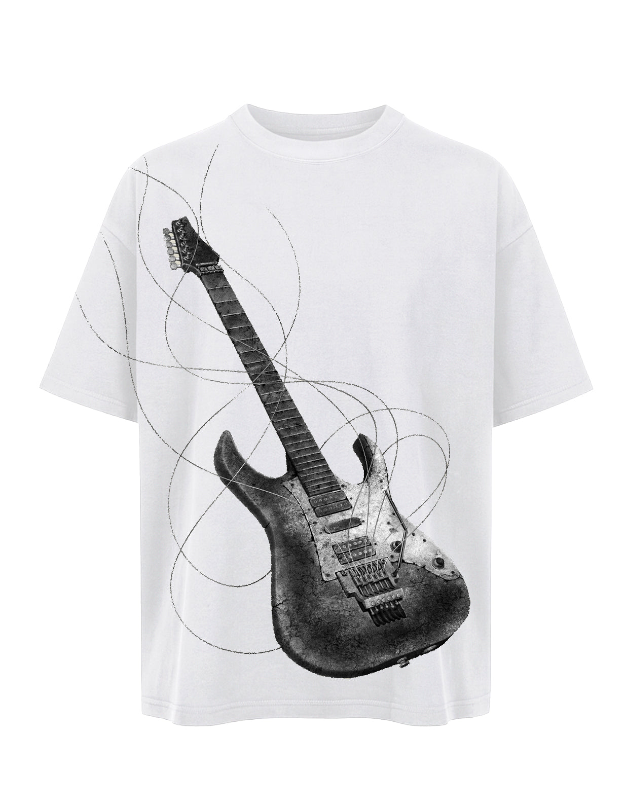 Camiseta Oversized Guitar