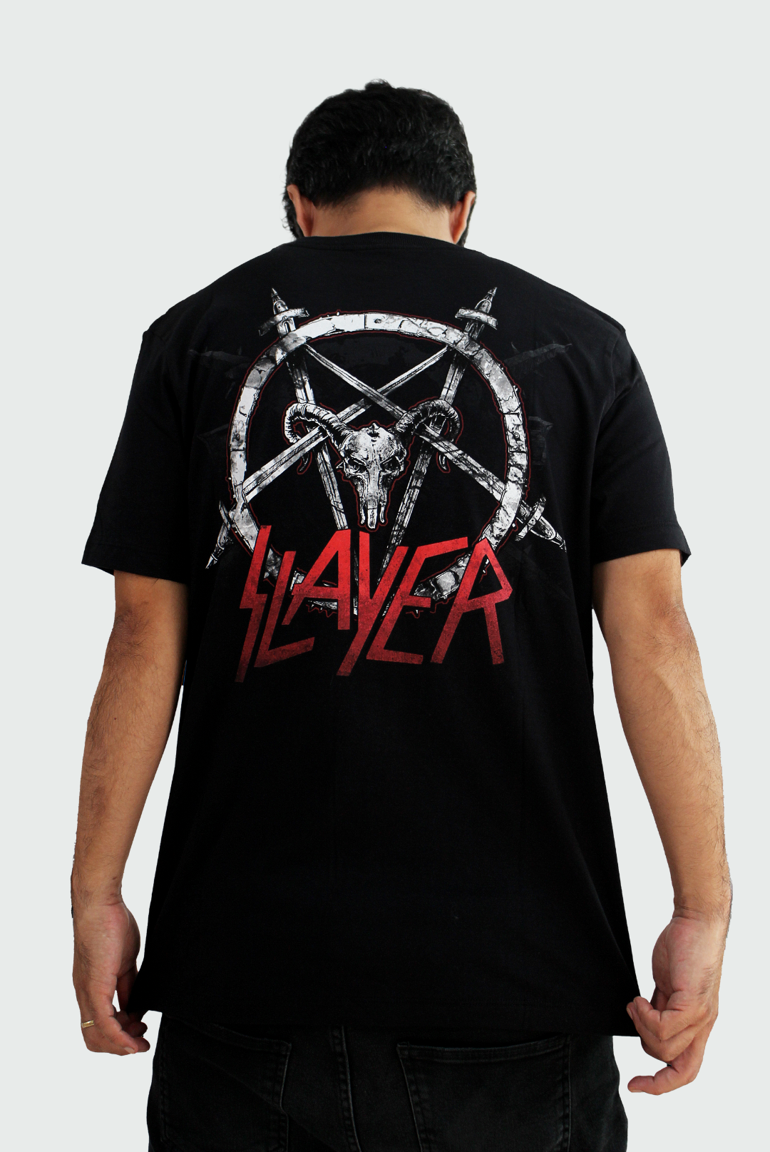 Camiseta Manga Curta Slayer Skullgram