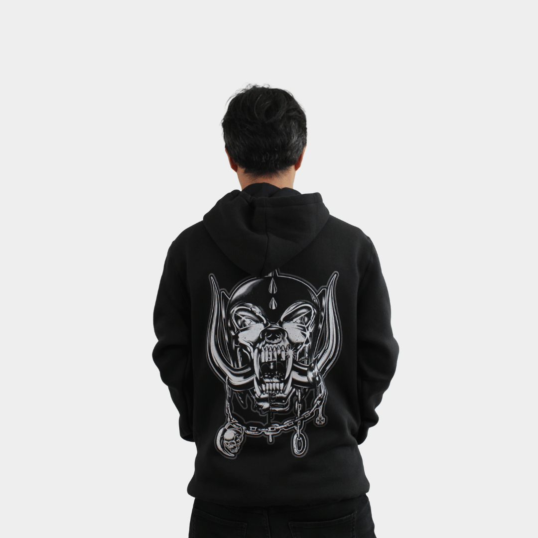 Moletom Fechado Motörhead Black & Silver